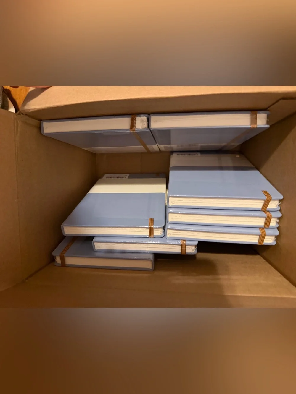 Notebook Hardcover A5 Lined 1PC School Work Office Journal Light Steel Blue OW